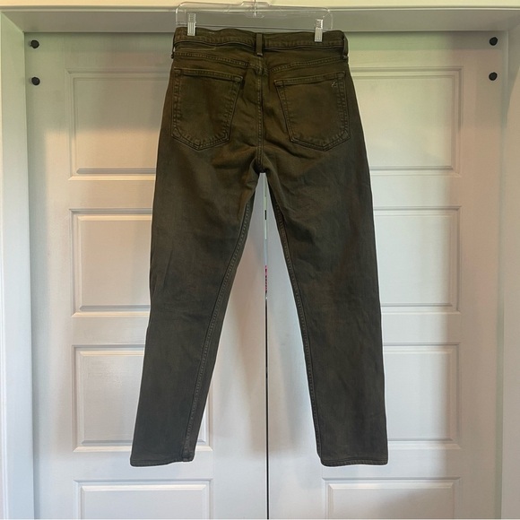 Rag and Bone Fit 2 Slim Fit Men’s Jeans Dark Moss Size 30x32 - Picture 8 of 16